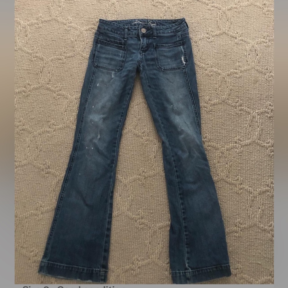 american eagle low rise jeans